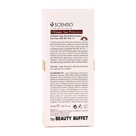 Scentio Ultimate Sun Protection Essence For Face SPF 50+ PA+++